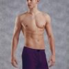 100 percent cotton boxer short purple