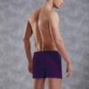 100 percent cotton boxer short purple 2