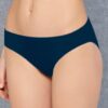 cheeky panties cotton navy blue