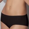 plus size bikini panties black