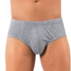 Lux Drm 100 Cotton Combed Cotton Mens Slip Briefs 171 grey