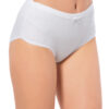 Lux Drm 100 Cotton Rib Woven 5 Pack Wide Hips Womens Panties 105