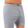 Lux Drm 100 Cotton Towel Waist Buttoned Combed Cotton Mens Boxer 315 grey