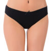 Lux Drm Cotton Lycra 5 Pack Womens Bikini Panties 1085 black
