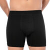 Lux Drm Cotton Lycra Mens Stretch Boxer 692 black