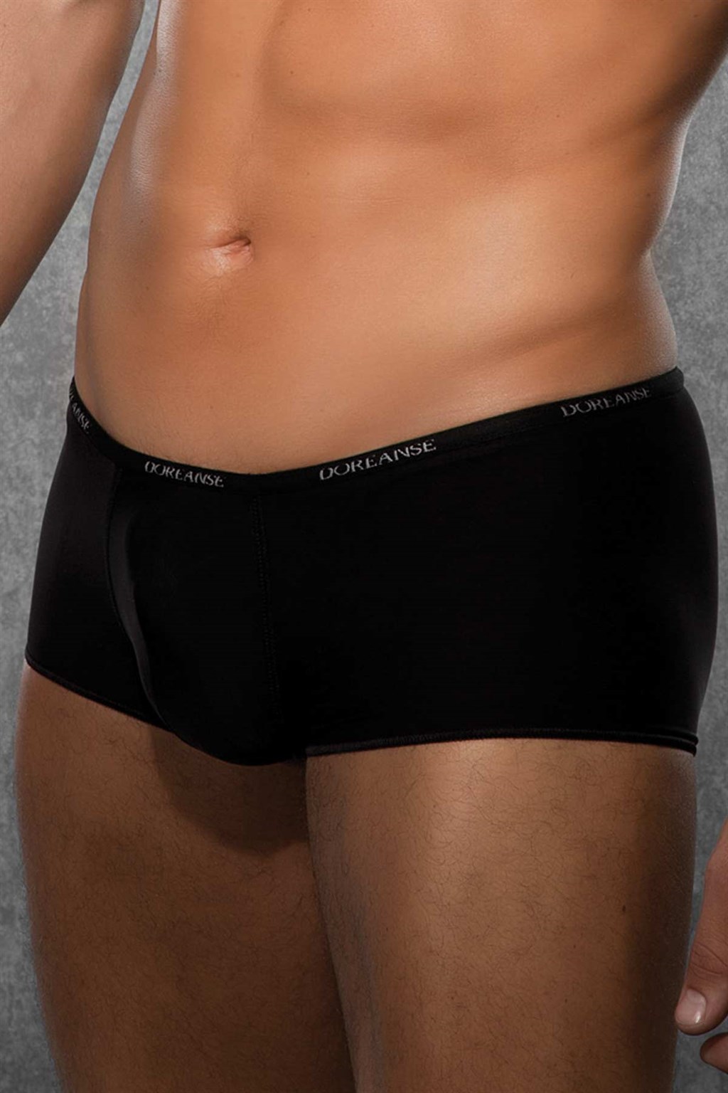 Doreanse Aire Mens Boxer Brief Underwear 1590 Black