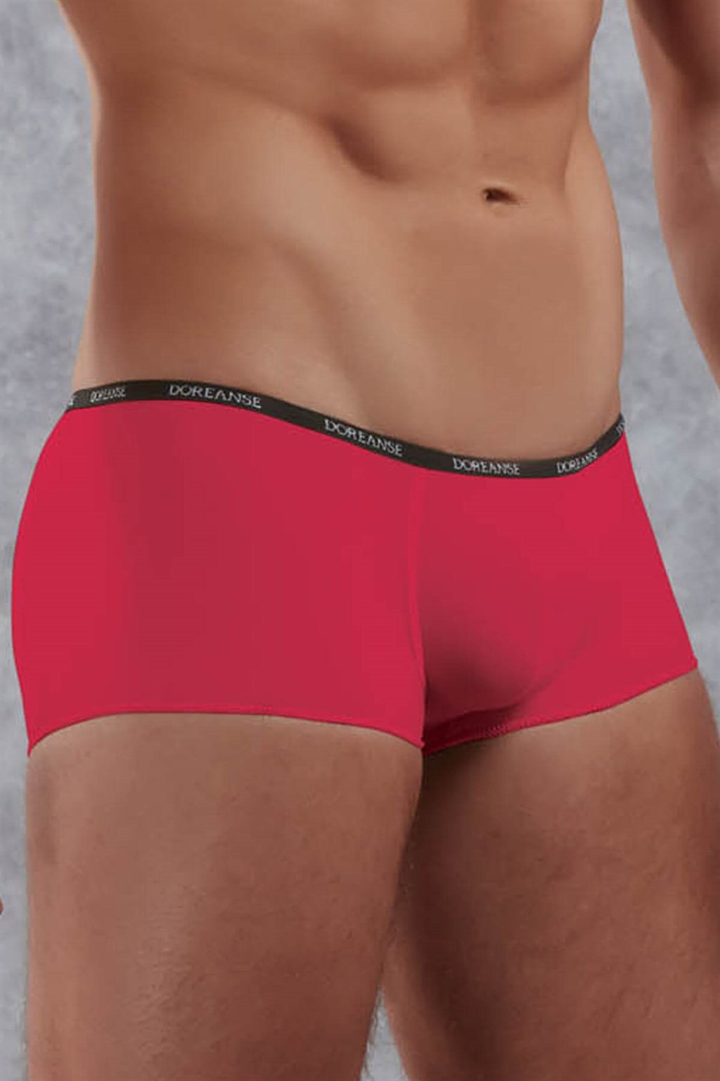 Doreanse Aire Mens Boxer Brief Underwear 1590 Red