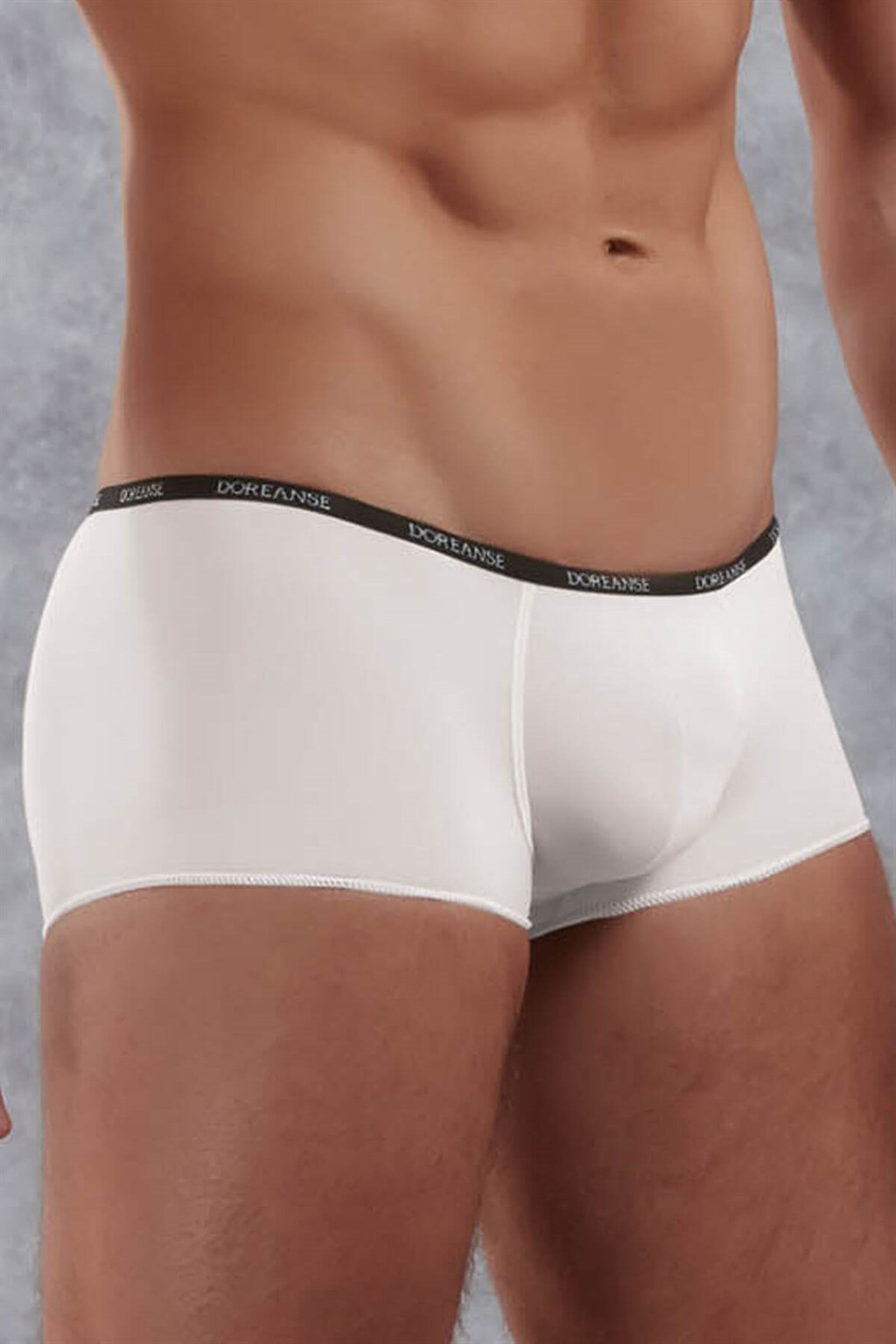 Doreanse Aire Mens Boxer Brief Underwear 1590 White
