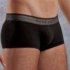 Doreanse Jeans Modal Mens Mini Boxer Brief Underwear 1774 Black back