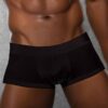 Doreanse Low Rise Modal Mens Mini Boxer Brief Underwear 1760 Black