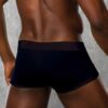Doreanse Low Rise Modal Mens Mini Boxer Brief Underwear 1760 Black back