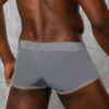 Doreanse Low Rise Modal Mens Mini Boxer Brief Underwear 1760 Grey back