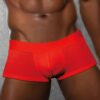 Doreanse Low Rise Modal Mens Mini Boxer Brief Underwear 1760 Red