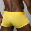 Doreanse Low Rise Modal Mens Mini Boxer Brief Underwear 1760 Yellow back
