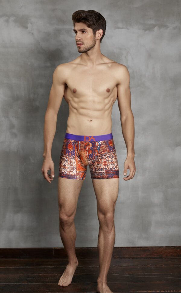 Doreanse Luxurious Boxer Brief Underwear 1824 Rug Patternd