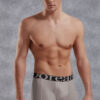 Doreanse Plus Size Big Logo Mens Boxer Brief Underwear 1777P Grey