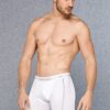 Doreanse Side Line Mens Boxer Brief Underwear 1780 White