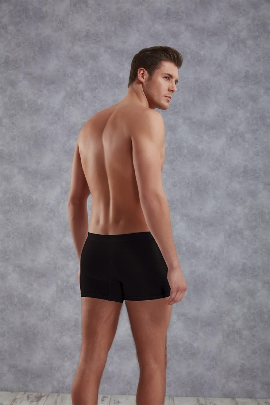 Doreanse Micro Modal Bag Normal Leg Boxer 1510 Black 2