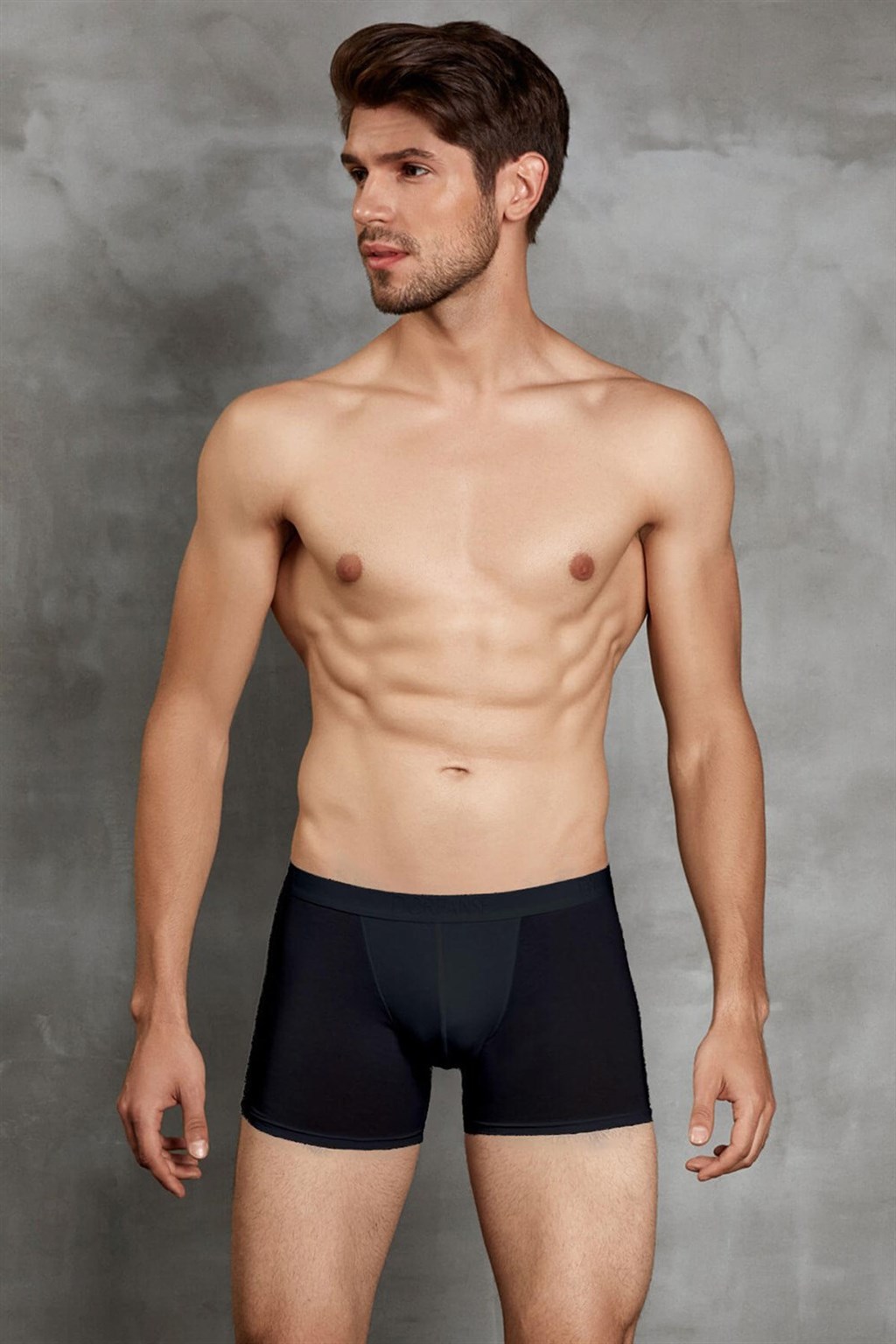 Doreanse thin and elegant cotton fabric boxer 1500 black 1