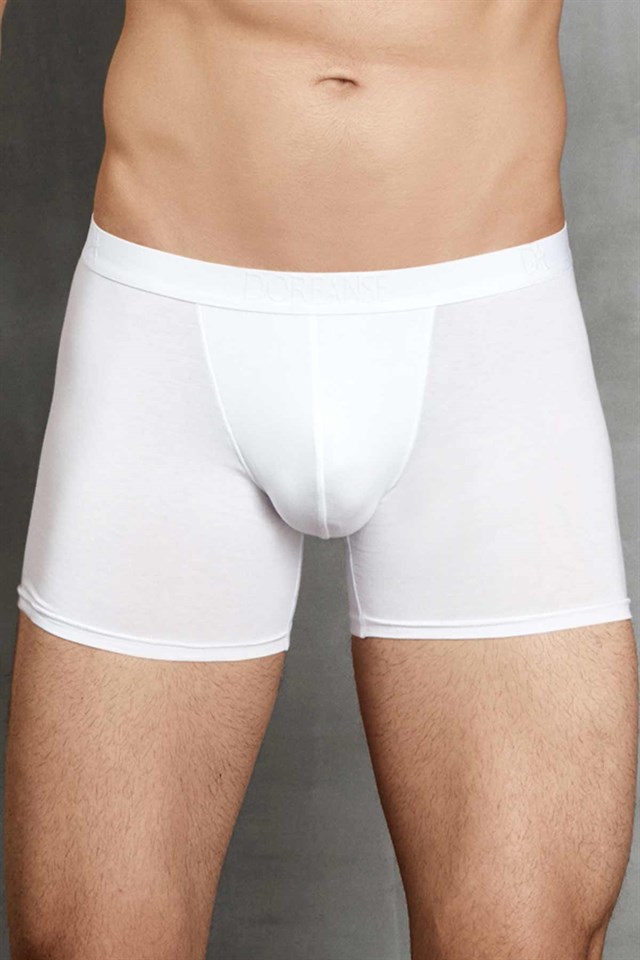 Doreanse thin and elegant cotton fabric boxer 1500 white 1