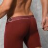 doreanse men modal classic long leg boxer 1782 bordoux