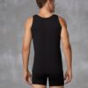 doreanse men modal deep collar undershirt 2011 black