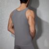 doreanse men modal deep collar undershirt 2011 dark grey