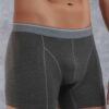 doreanse mens modal anthracite regular leg regular classic boxer 1756 anthracite 1
