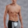 doreanse mens modal printed bowtie patterned regular leg boxer 1855 imprime collection black 1