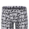 doreanse mens modal printed doreanse logo patterned regular leg boxer 1896 imprime collection black and white 1