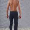 100 cotton thermal underwear navy blue back