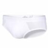 doreanse mens cotton waistband 3 piece slip briefs 1327 white 1