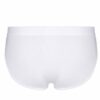 doreanse mens cotton waistband 3 piece slip briefs 1327 white