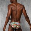 doreanse mens imprime collection modal lollipop patterned printed briefs slip 1245 multicolor