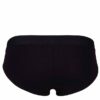 doreanse mens modal bowtie printed slip briefs 1255 black