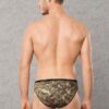 doreanse mens modal camouflage pattern imprime collection slip briefs 1335 khaki 1