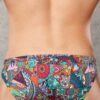 doreanse mens modal patchwork patterned printed briefs slip 1217 multi color