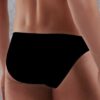 doreanse mens modal slim waistband solid color slip briefs 1281 black