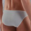 doreanse mens modal slim waistband solid color slip briefs 1281 grey