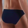 doreanse mens modal slim waistband solid color slip briefs 1281 navy blue