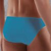 doreanse mens modal slim waistband solid color slip briefs 1281 turquoise