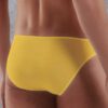 doreanse mens modal slim waistband solid color slip briefs 1281 yellow 1