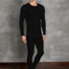 long sleeve thermal undershirts black