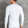 long sleeve thermal undershirts ecru back