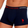 U.S. Polo Assn. 3 Pack Mens Boxer Set Cotton Licra 80155 navy