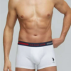 U.S. Polo Assn. 3 Pack Mens Boxer Set Cotton Licra 80155 white