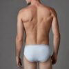 Eros ERS007 2 Pack 100 Cotton Mens Briefs white back