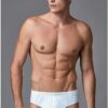Eros ERS034 Cotton 2 Pack Mens Briefs white
