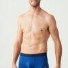 U.S. Polo Assn. 80307 3 Pack Cotton Lycra Mens Boxer Set Navy Blue Saxe Blue sax