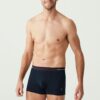 U.S. Polo Assn. 80328 3 Pack Cotton Lycra Mens Boxer Set Burgundy Navy Blue Grey navy blue